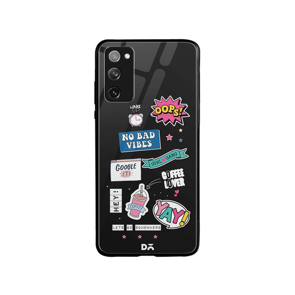 

DailyObjects Attitude Glass Case Cover For Samsung Galaxy S20 FE