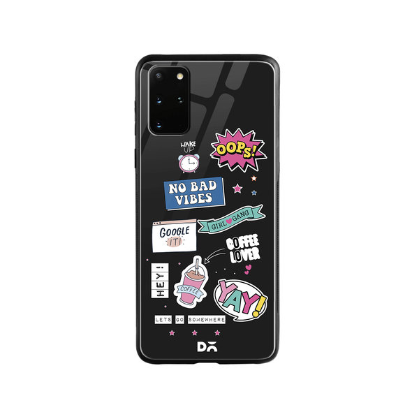 

DailyObjects Attitude Glass Case Cover For Samsung Galaxy S20 Plus