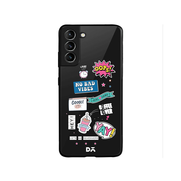 

DailyObjects Attitude Glass Case Cover For Samsung Galaxy S22 Plus