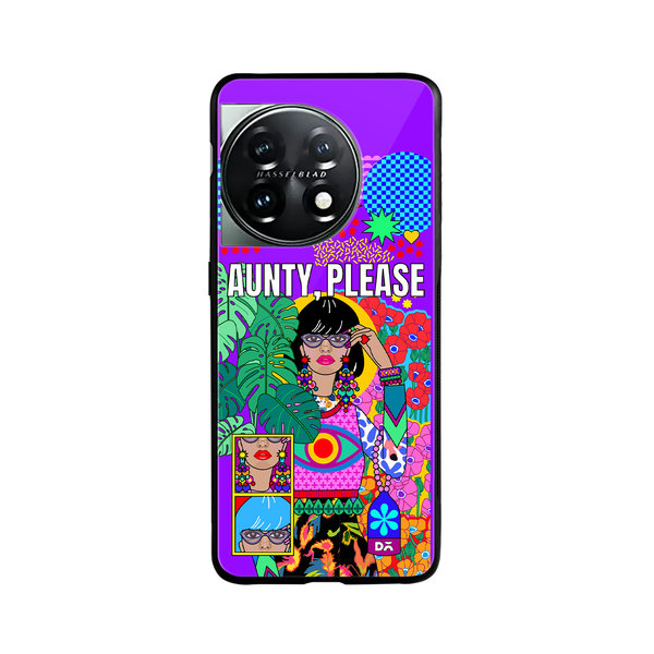 

DailyObjects Aunty Please Stride 2.0 Case Cover For OnePlus 11 5G
