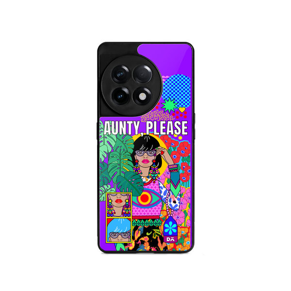 

DailyObjects Aunty Please Stride 2.0 Case Cover For OnePlus 11R