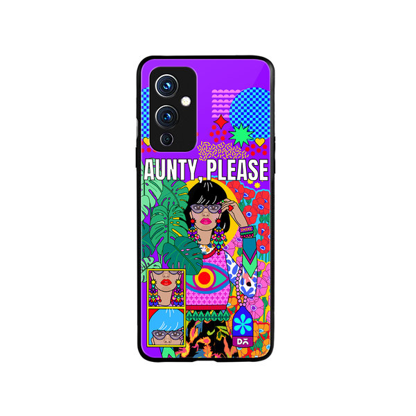 

DailyObjects Aunty Please Stride 2.0 Case Cover For OnePlus 9