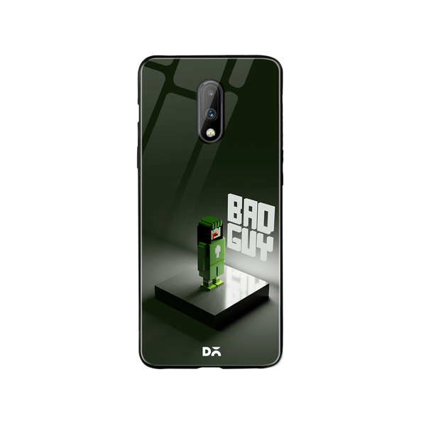 

DailyObjects Bad-Guy Glass Case Cover For OnePlus 7