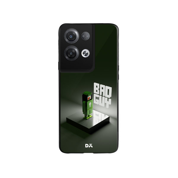 

DailyObjects Bad-Guy Glass Case Cover For Oppo Reno 8