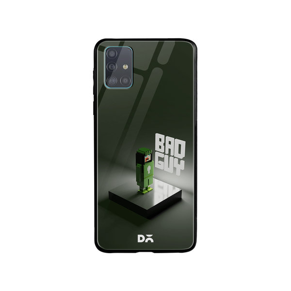 

DailyObjects Bad-Guy Glass Case Cover For Samsung Galaxy A71