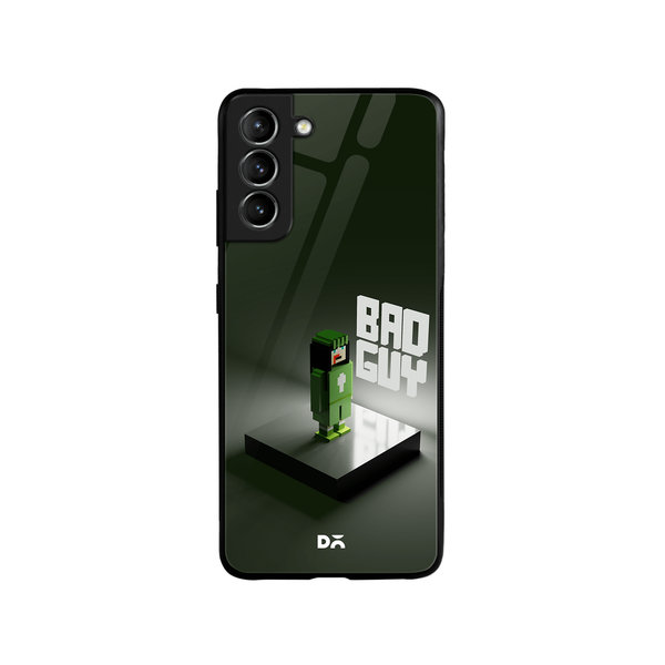 

DailyObjects Bad-Guy Glass Case Cover For Samsung Galaxy S21 FE