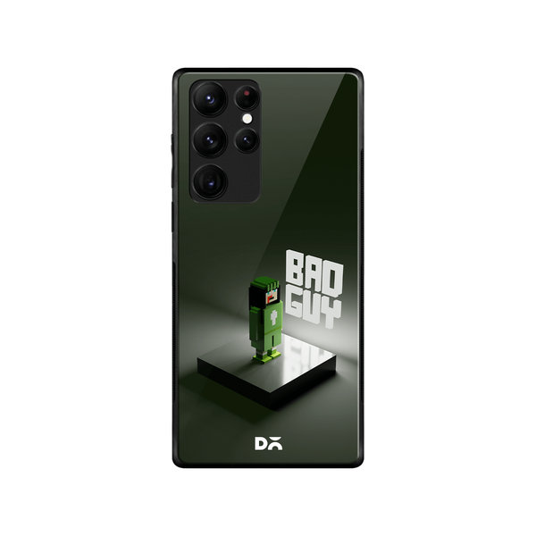 

DailyObjects Bad-Guy Glass Case Cover For Samsung Galaxy S22 Ultra