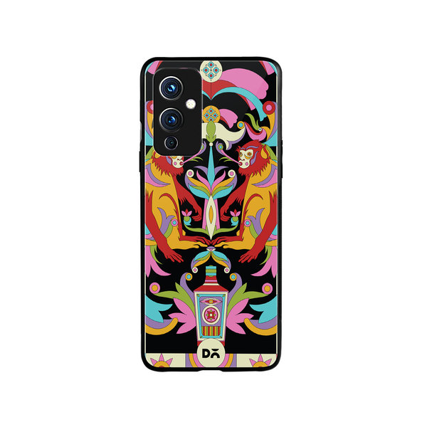 

DailyObjects Bandar Mela Glass Case Cover For OnePlus 9