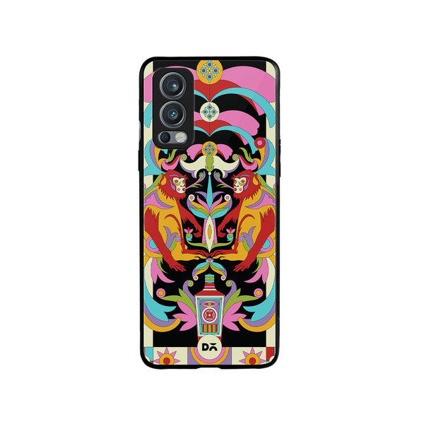 

DailyObjects Bandar Mela Glass Case Cover For OnePlus Nord 2