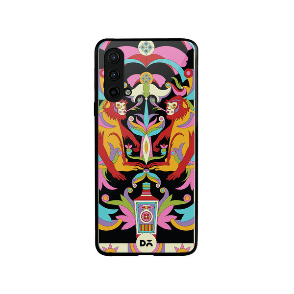 

DailyObjects Bandar Mela Glass Case Cover For OnePlus Nord CE