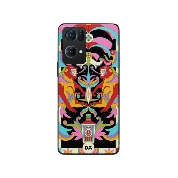 

DailyObjects Bandar Mela Glass Case Cover For Oppo Reno 7 Pro