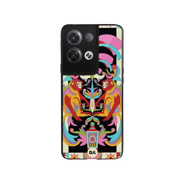 

DailyObjects Bandar Mela Glass Case Cover For Oppo Reno 8 Pro Plus