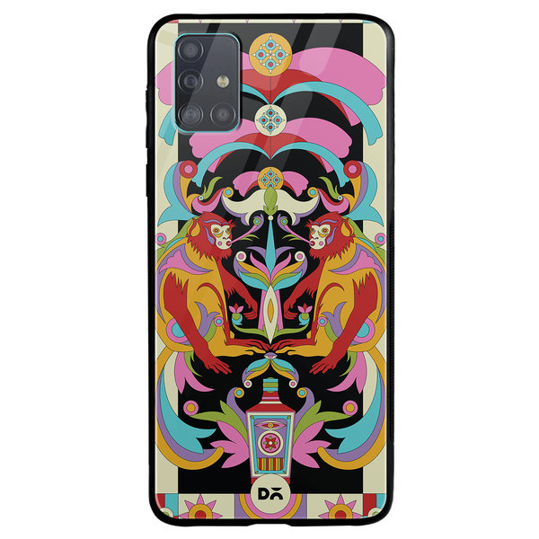 

DailyObjects Bandar Mela Glass Case Cover For Samsung Galaxy A51