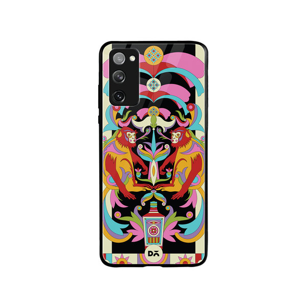 

DailyObjects Bandar Mela Glass Case Cover For Samsung Galaxy S20 FE