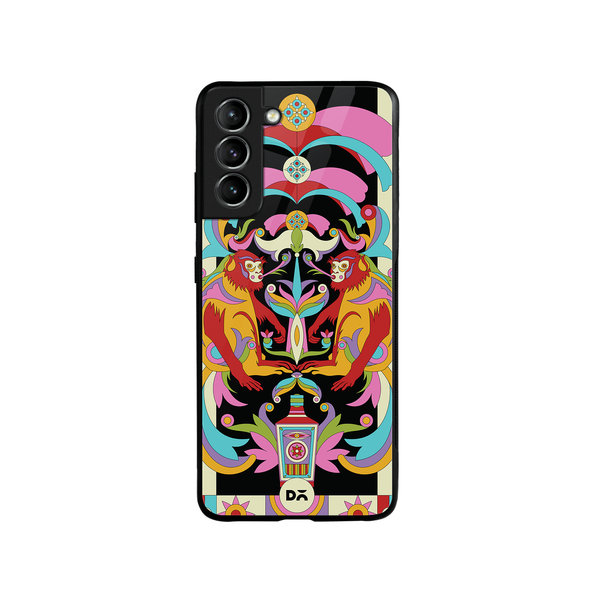 

DailyObjects Bandar Mela Glass Case Cover For Samsung Galaxy S21 Plus