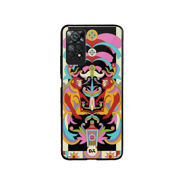 

DailyObjects Bandar Mela Glass Case Cover For Xiaomi Redmi Note 11 Pro