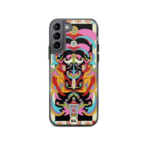 

DailyObjects Bandar Mela Stride 2.0 Case Cover For Samsung Galaxy S21