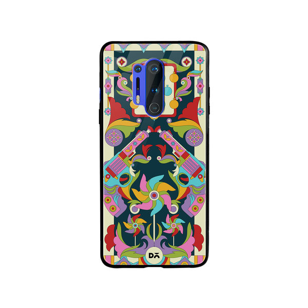 

DailyObjects Bandook Mela Glass Case Cover For OnePlus 8 Pro