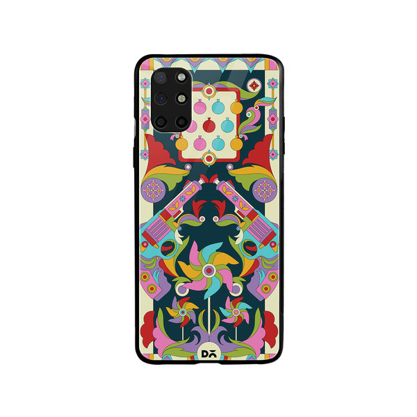 

DailyObjects Bandook Mela Glass Case Cover For OnePlus 8T