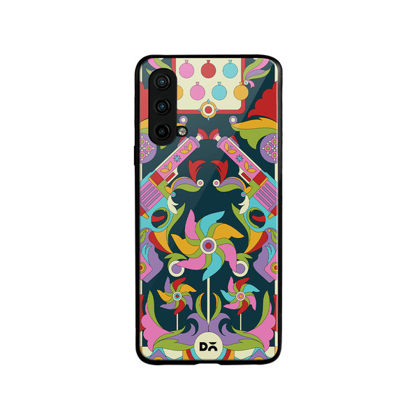 

DailyObjects Bandook Mela Glass Case Cover For OnePlus Nord CE