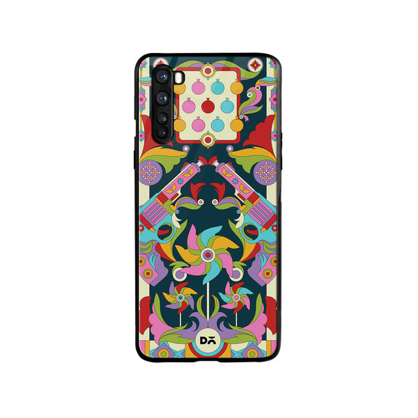 

DailyObjects Bandook Mela Glass Case Cover For OnePlus Nord