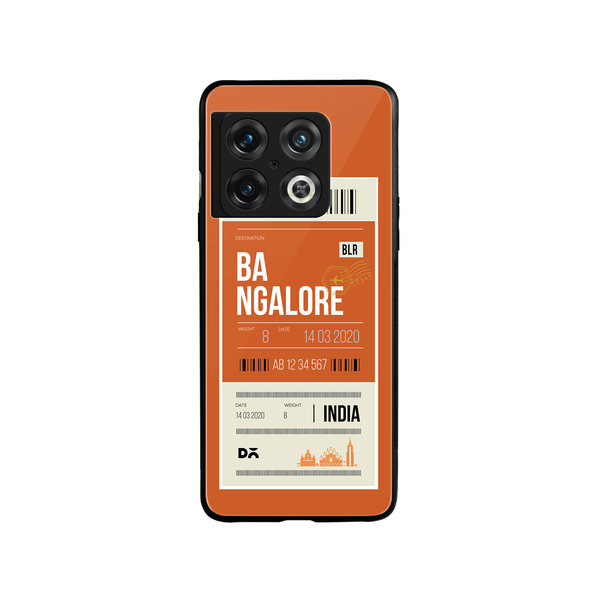 

DailyObjects Bangalore City Tag Glass Case Cover For OnePlus 10 Pro