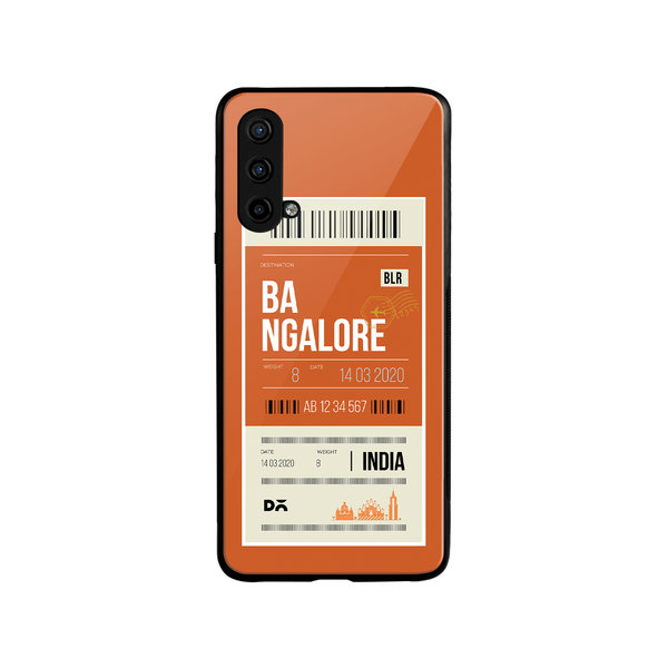 

DailyObjects Bangalore City Tag Glass Case Cover For OnePlus Nord CE