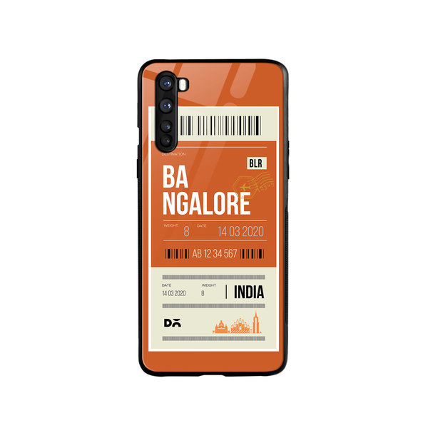 

DailyObjects Bangalore City Tag Glass Case Cover For OnePlus Nord