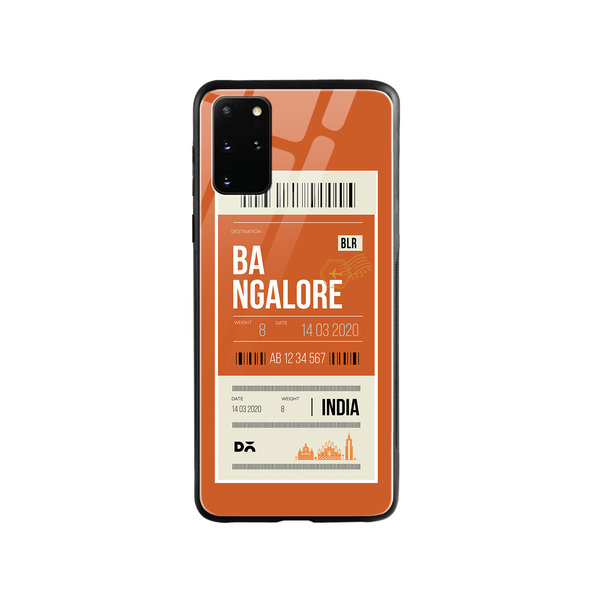 

DailyObjects Bangalore City Tag Glass Case Cover For Samsung Galaxy S20 Plus