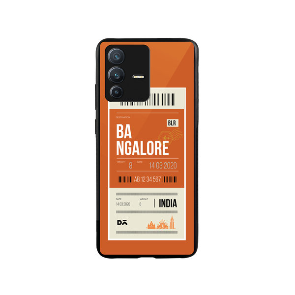 

DailyObjects Bangalore City Tag Glass Case Cover For Vivo V23 Pro