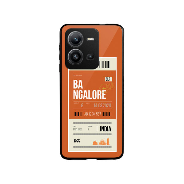 

DailyObjects Bangalore City Tag Glass Case Cover For Vivo V25