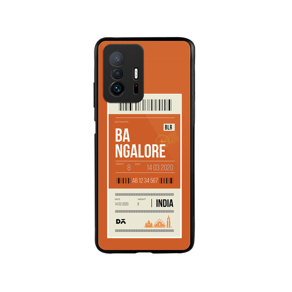 

DailyObjects Bangalore City Tag Glass Case Cover For Xiaomi 11T