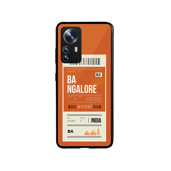 

DailyObjects Bangalore City Tag Glass Case Cover For Xiaomi 12 Pro
