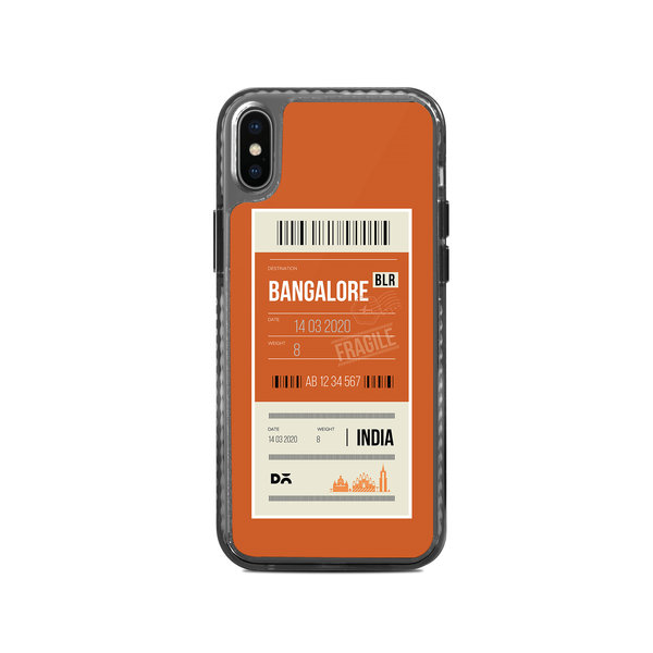 

DailyObjects Bangalore City Tag Stride 2.0 Case Cover For iPhone XS