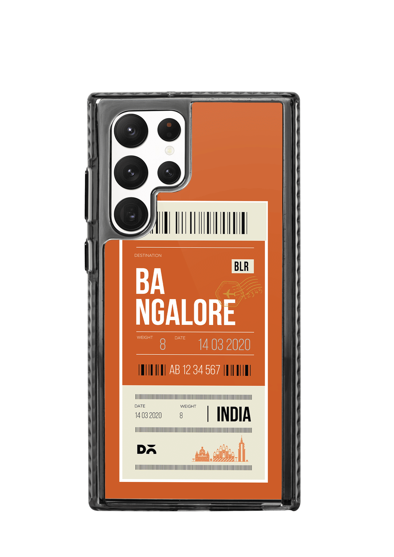 Bangalore City Tag Stride 2.0 Case Cover For Samsung Galaxy S23 Ultra