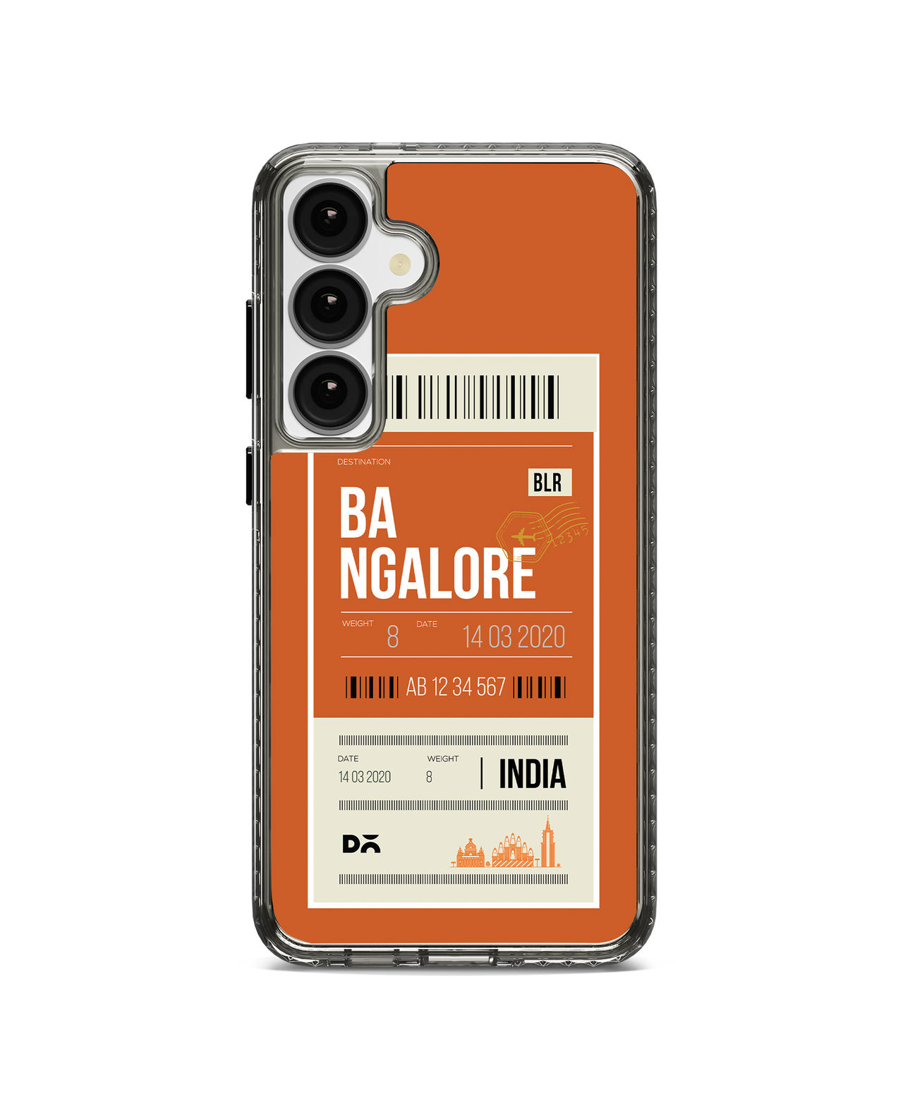 Bangalore City Tag Stride 2.0 Case Cover For Samsung Galaxy S24 Plus