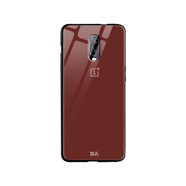 

DailyObjects Bark Brown Glass Case Cover For OnePlus 7