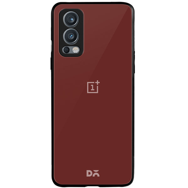 

DailyObjects Bark Brown Glass Case Cover For OnePlus Nord 2