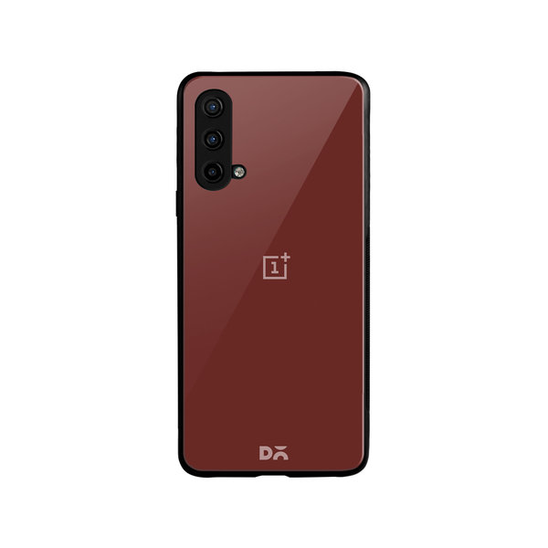 

DailyObjects Bark Brown Glass Case Cover For OnePlus Nord CE