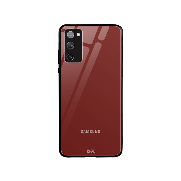 

DailyObjects Bark Brown Glass Case Cover For Samsung Galaxy S20 FE
