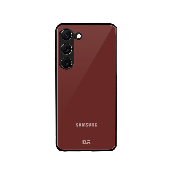 

DailyObjects Bark Brown Glass Case Cover For Samsung Galaxy S23