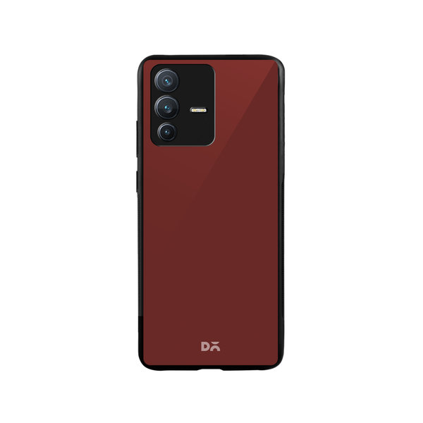 

DailyObjects Bark Brown Glass Case Cover For Vivo V23 Pro