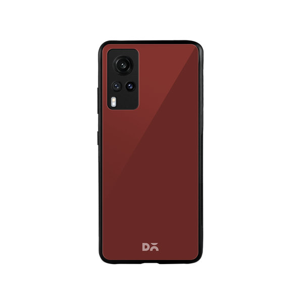 

DailyObjects Bark Brown Glass Case Cover For Vivo X60