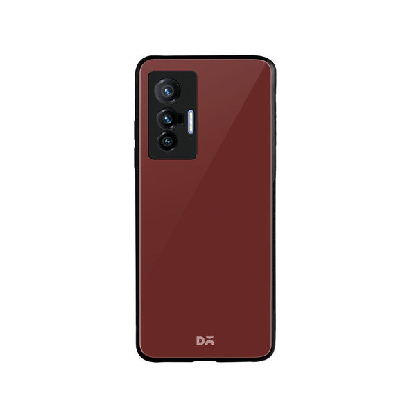 

DailyObjects Bark Brown Glass Case Cover For Vivo X70
