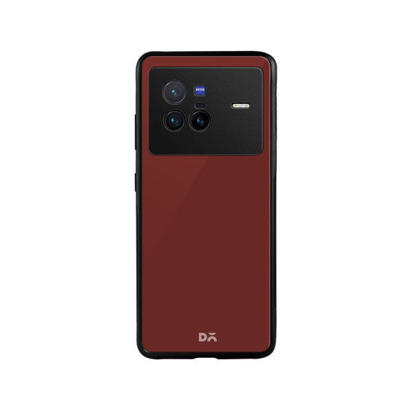 

DailyObjects Bark Brown Glass Case Cover For Vivo X80