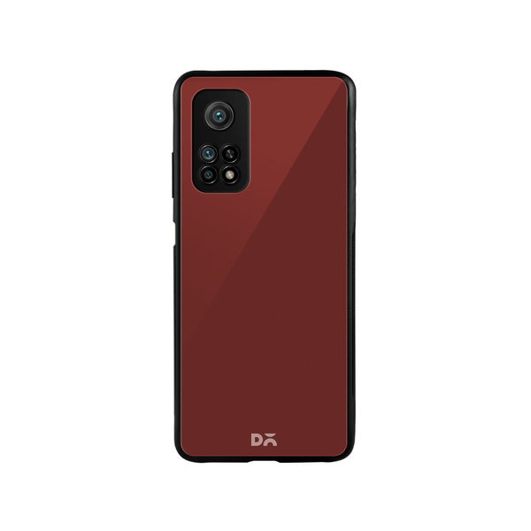 

DailyObjects Bark Brown Glass Case Cover For Xiaomi Mi 10T