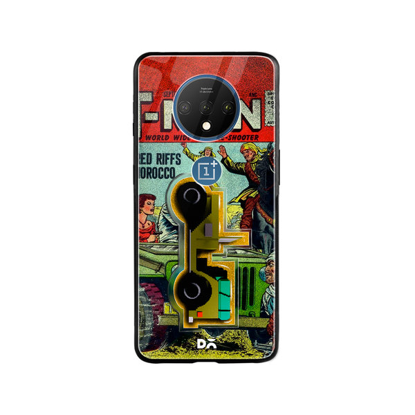 

DailyObjects Battle Jeep Glass Case Cover For OnePlus 7T