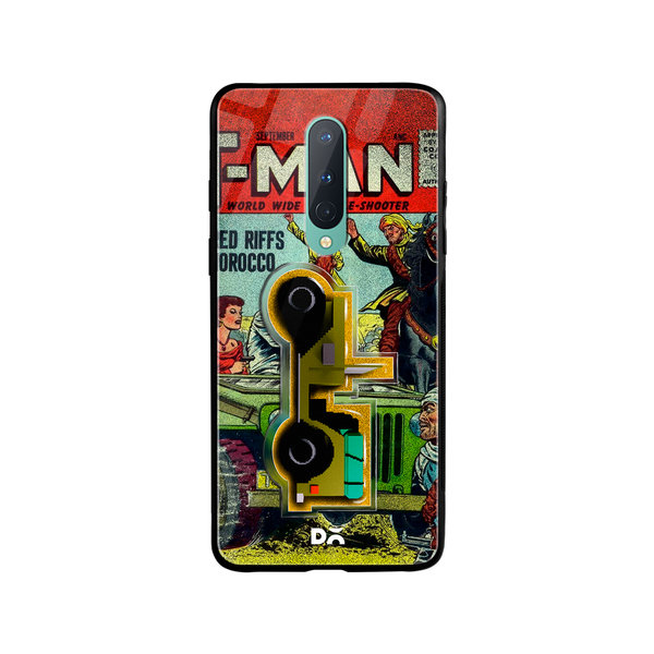 

DailyObjects Battle Jeep Glass Case Cover For OnePlus 8