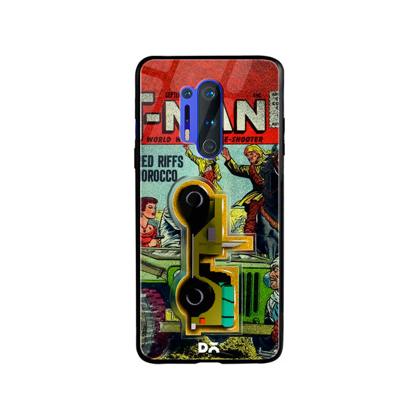 

DailyObjects Battle Jeep Glass Case Cover For OnePlus 8 Pro