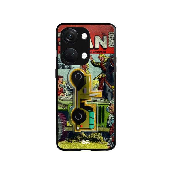 

DailyObjects Battle Jeep Glass Case Cover For OnePlus Nord 3
